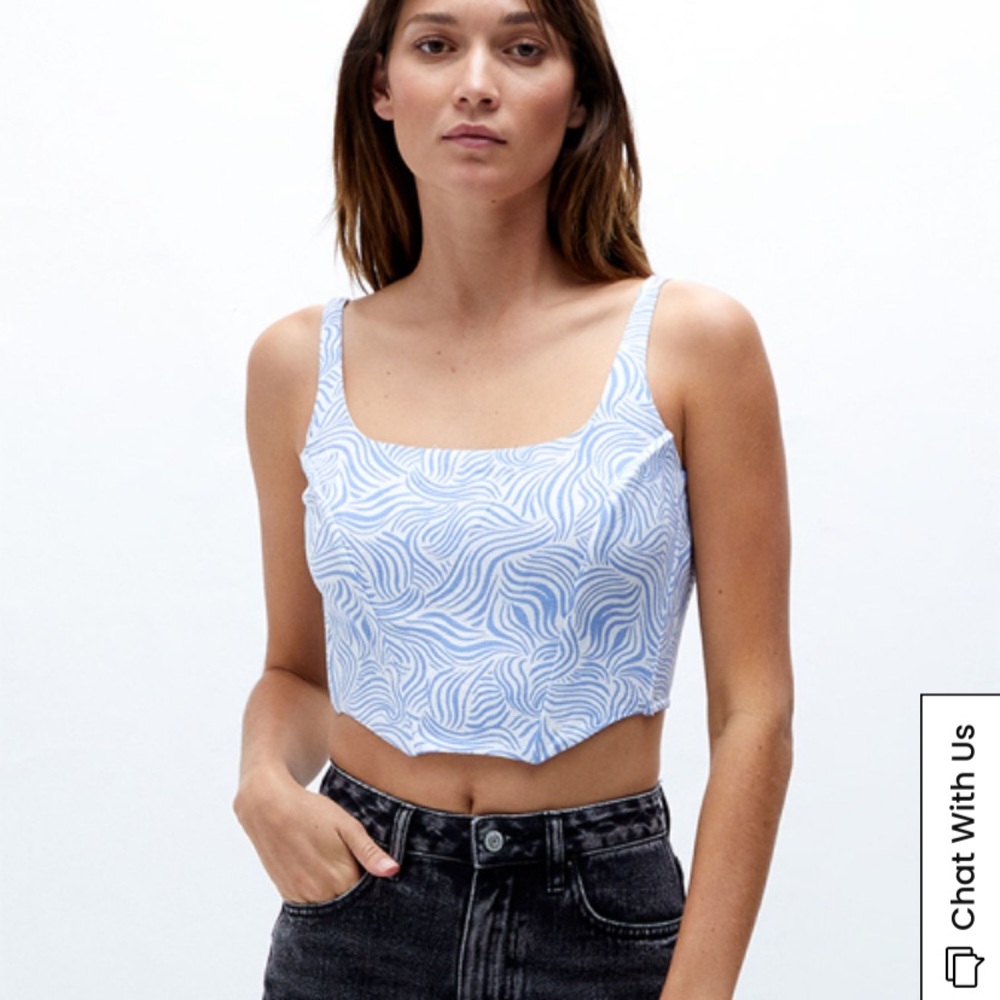 LA Hearts Pacsun Corset Top